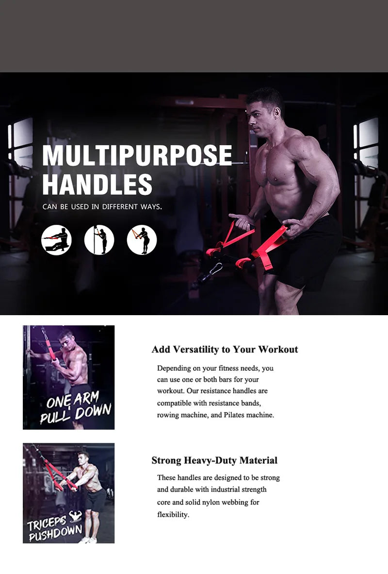 Triceps & Back Pull Rope