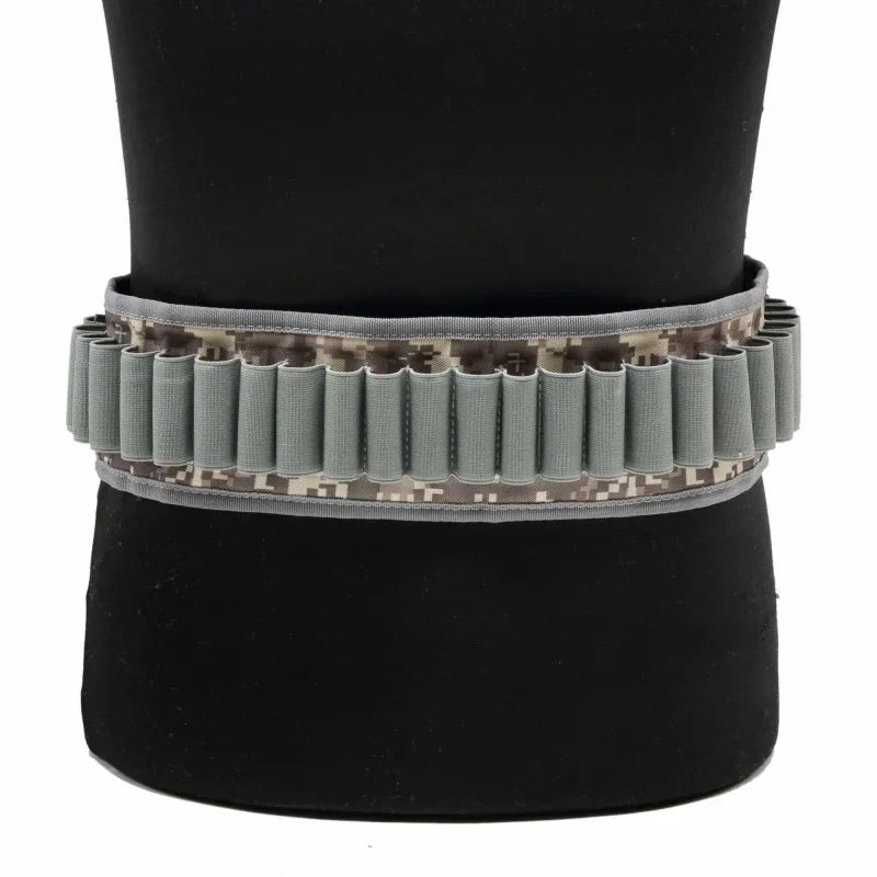 30-Round 12GA Shell Holder Belt – Ammo Bandolier Waist Carrier