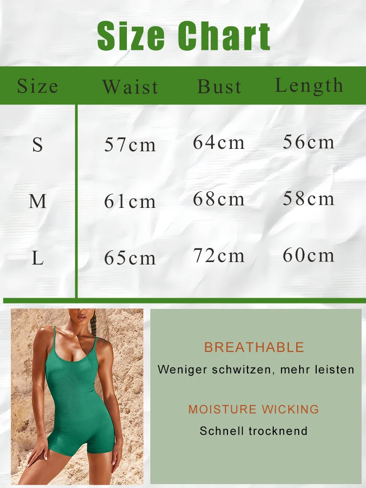 Women’s High-Waist Yoga Jumpsuit
