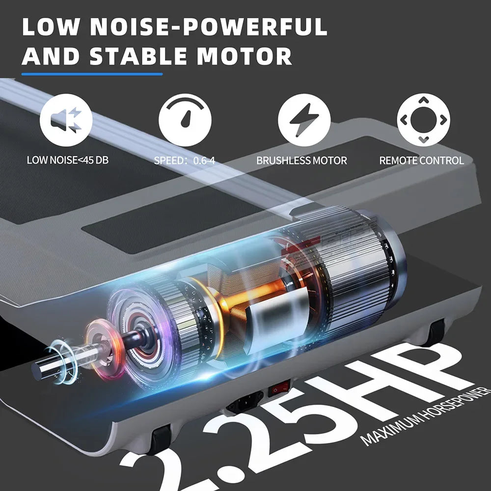 High-Efficiency Brushless Treadmill