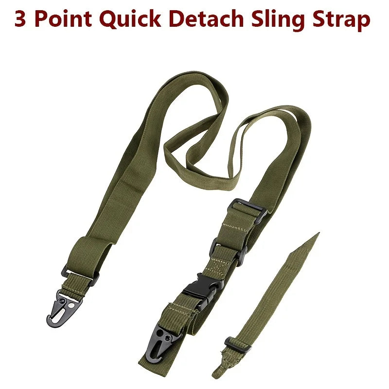 3-Point Bungee Sling for Airsoft & Hunting