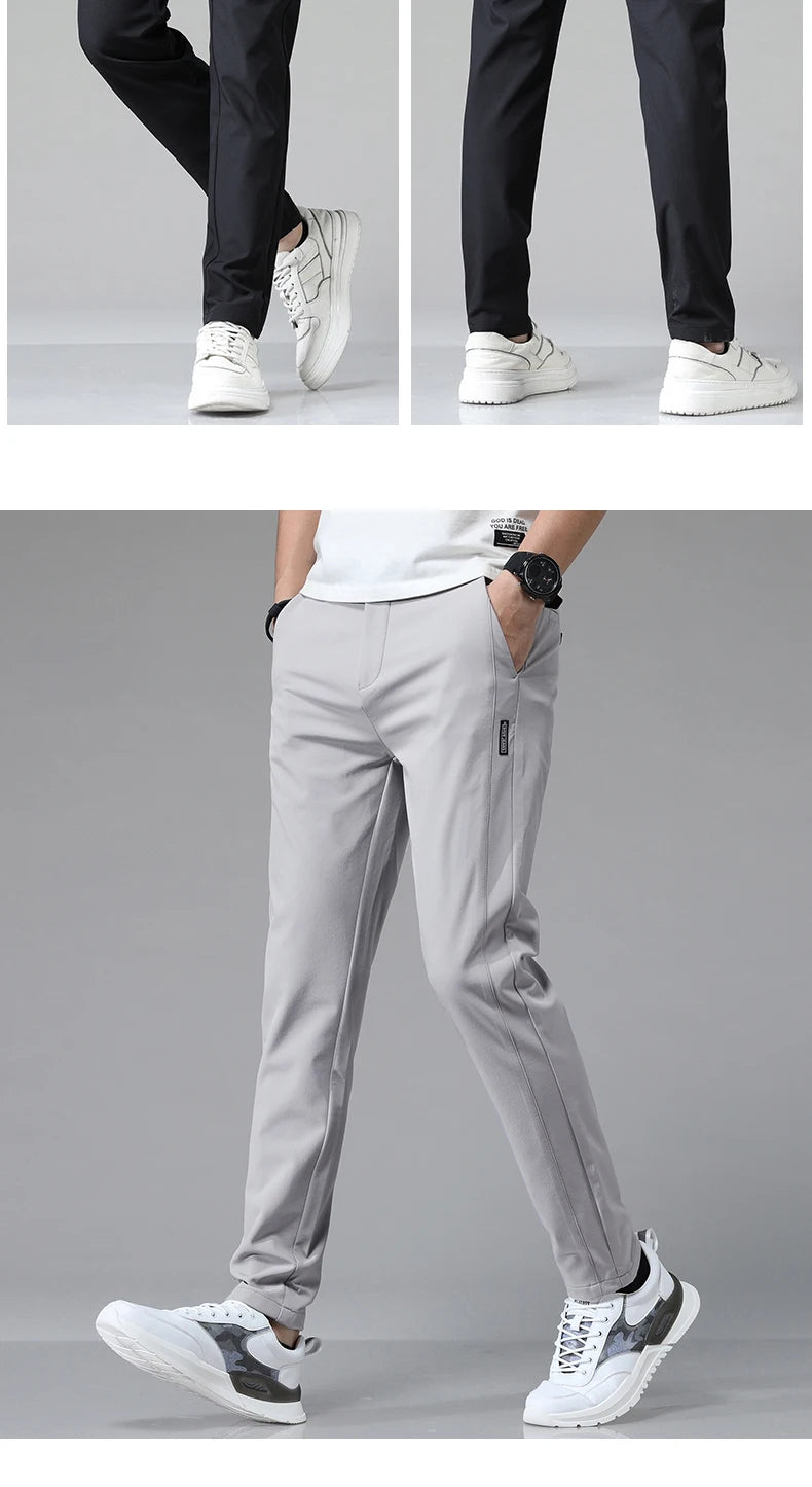 Men’s Ultra-Thin Stretch Casual Pants