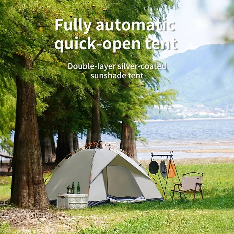 Outdoor Automatic Folding Camping Tent