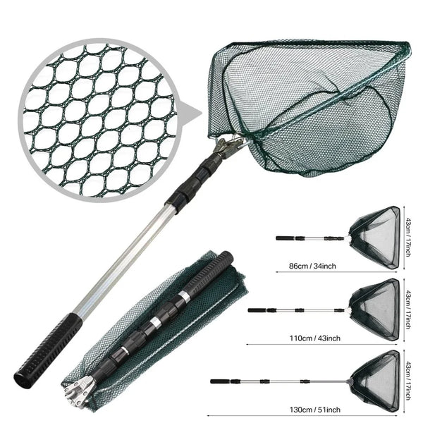 Telescopic Aluminum Fishing Landing Net