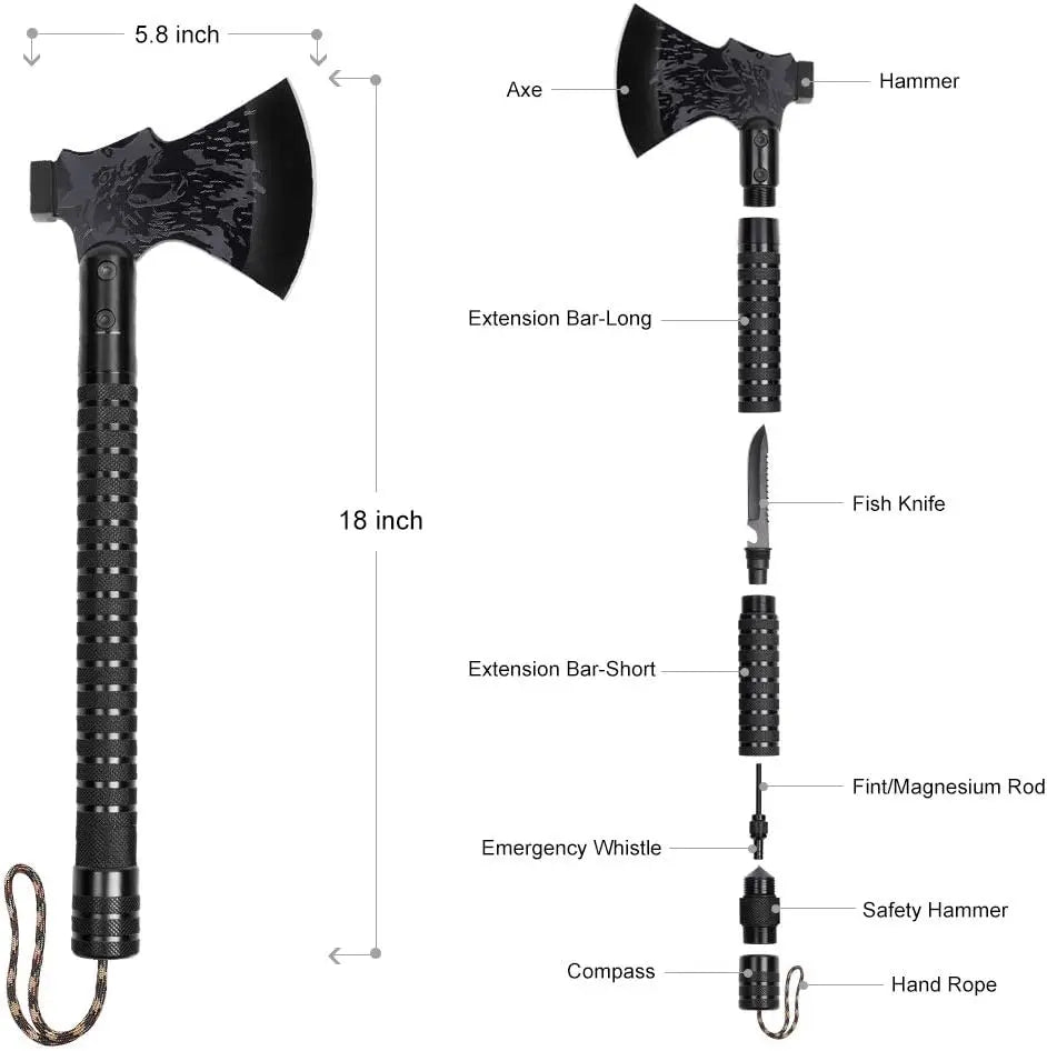 Tactical Folding Survival Axe