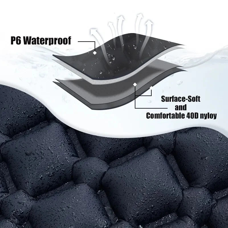 Camping Air Mattress with Built-in Pump