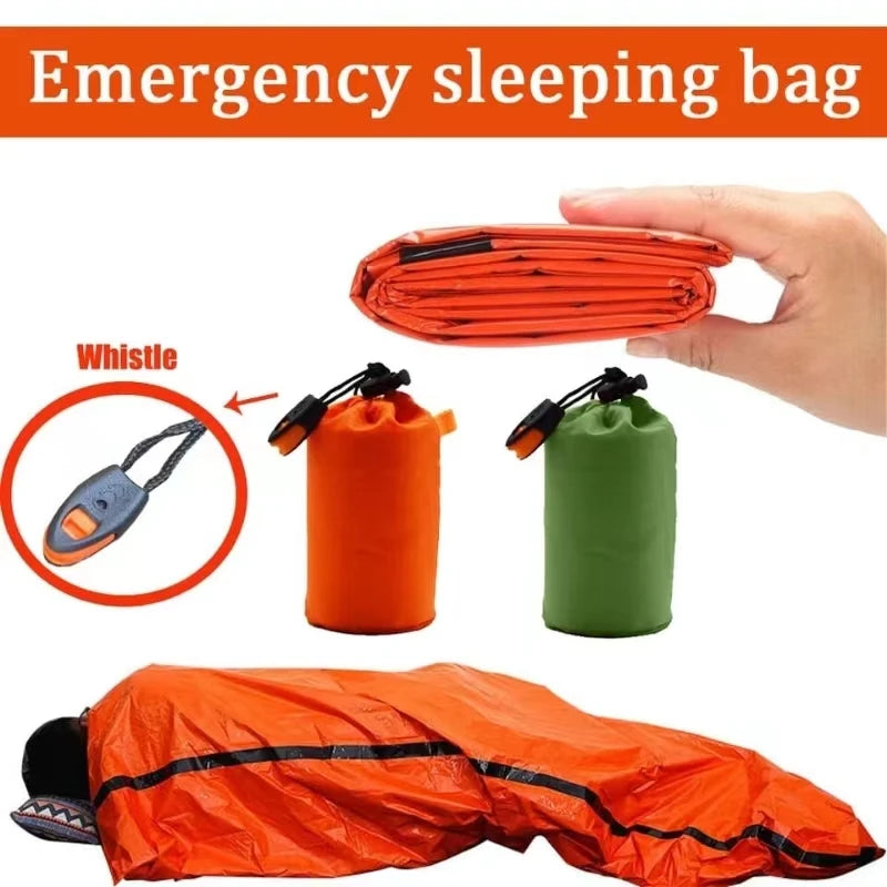 Emergency Mylar Sleeping Bag & Blanket