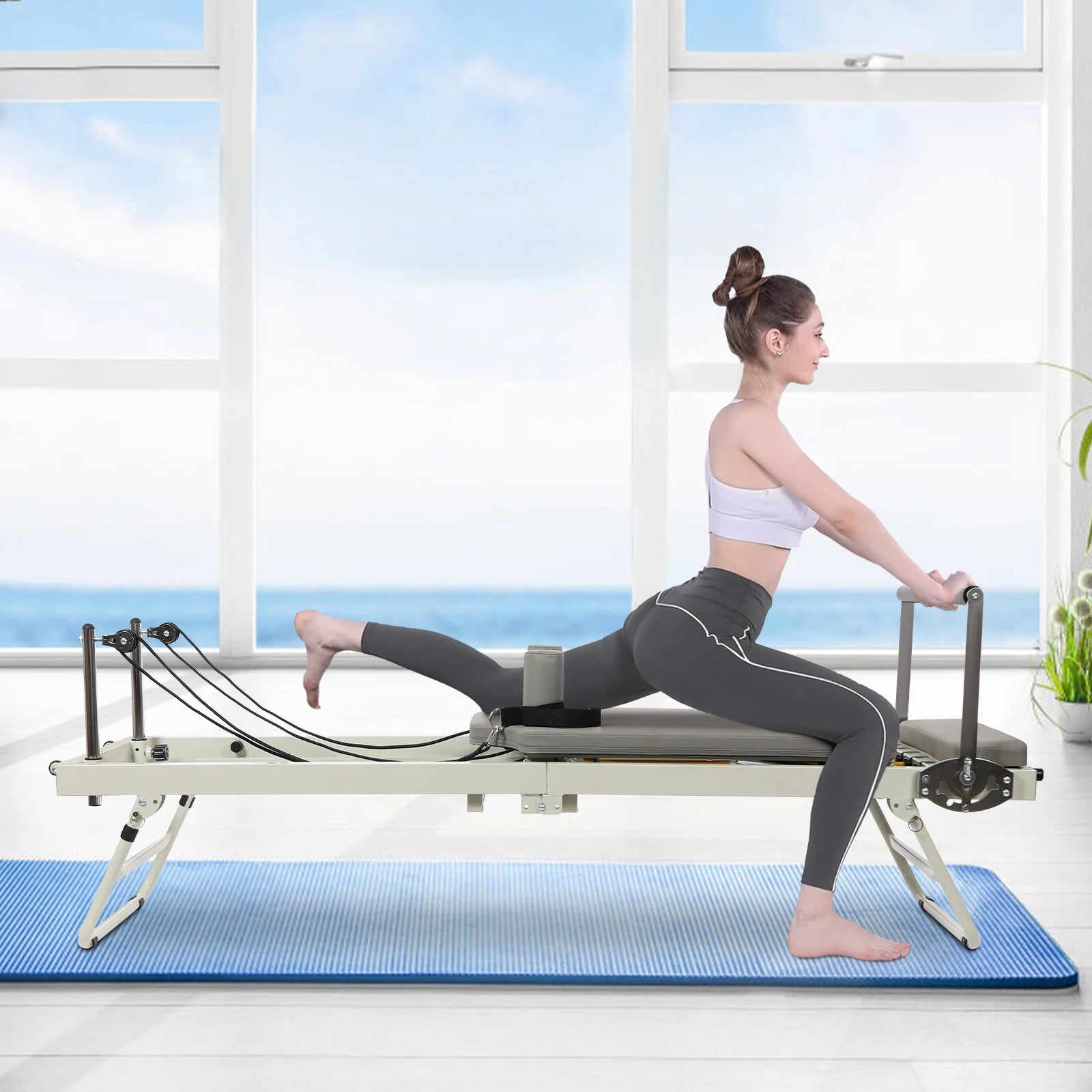 Foldable Steel Pilates Reformer