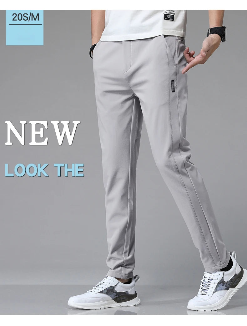 Men’s Ultra-Thin Stretch Casual Pants
