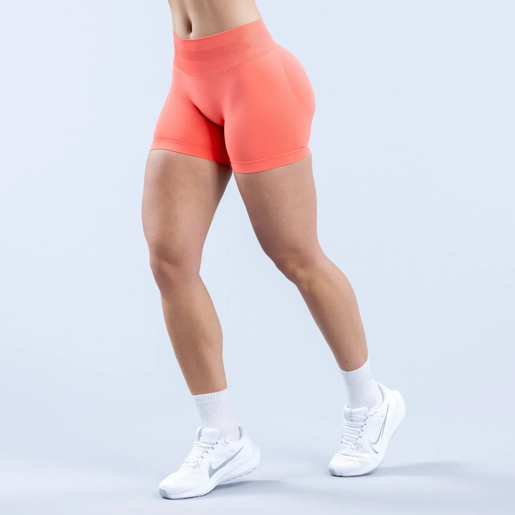 High-Waist Summer Yoga Shorts