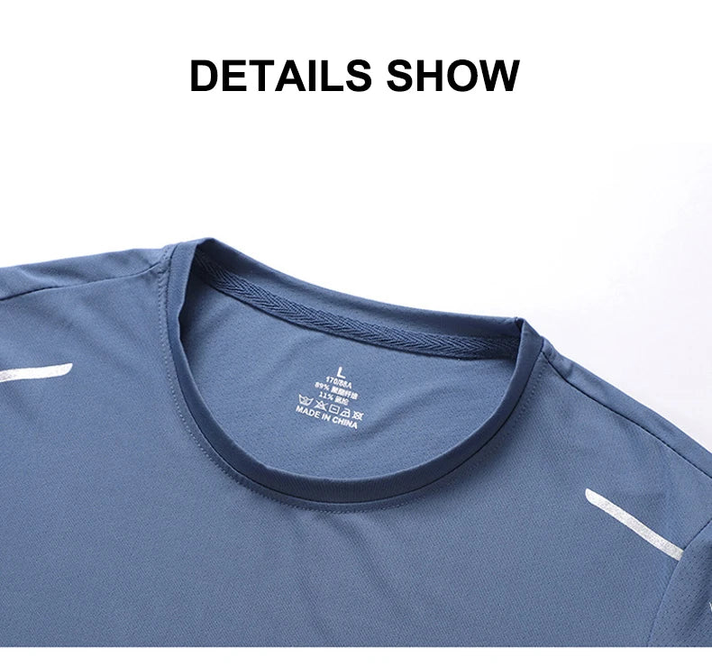 Men’s Quick-Dry Outdoor Sports T-Shirt