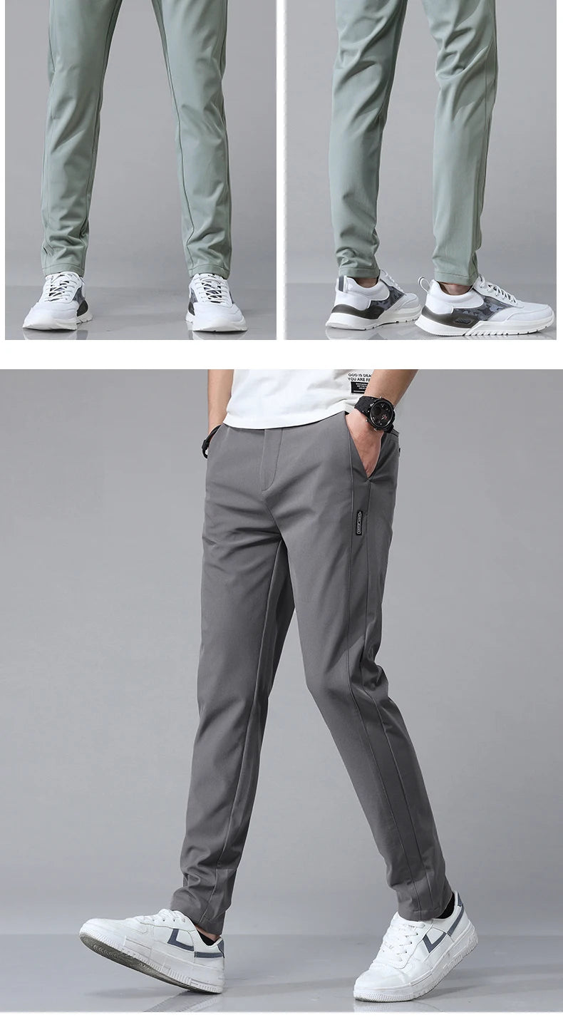 Men’s Ultra-Thin Stretch Casual Pants