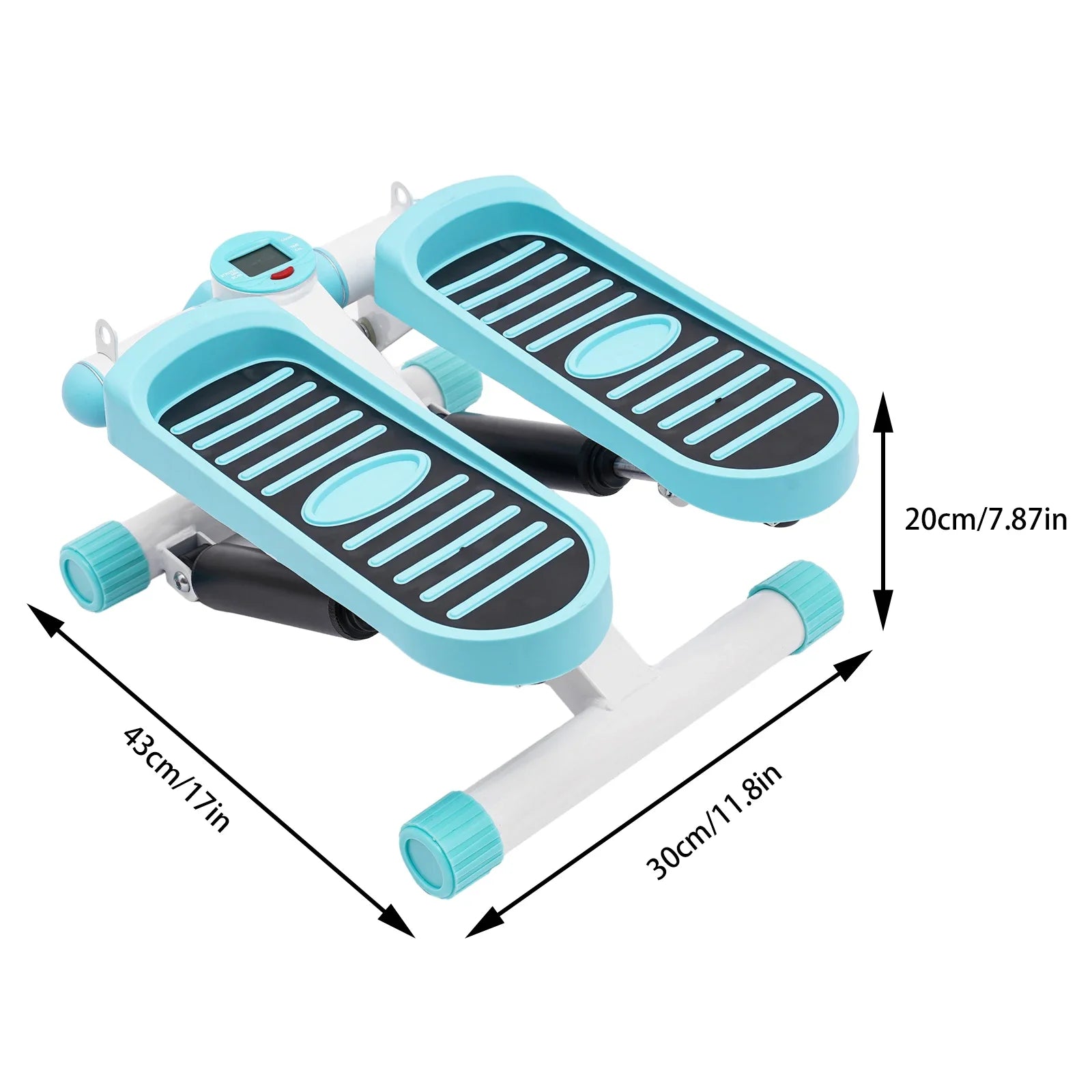 Portable Mini Stepper with Resistance Bands