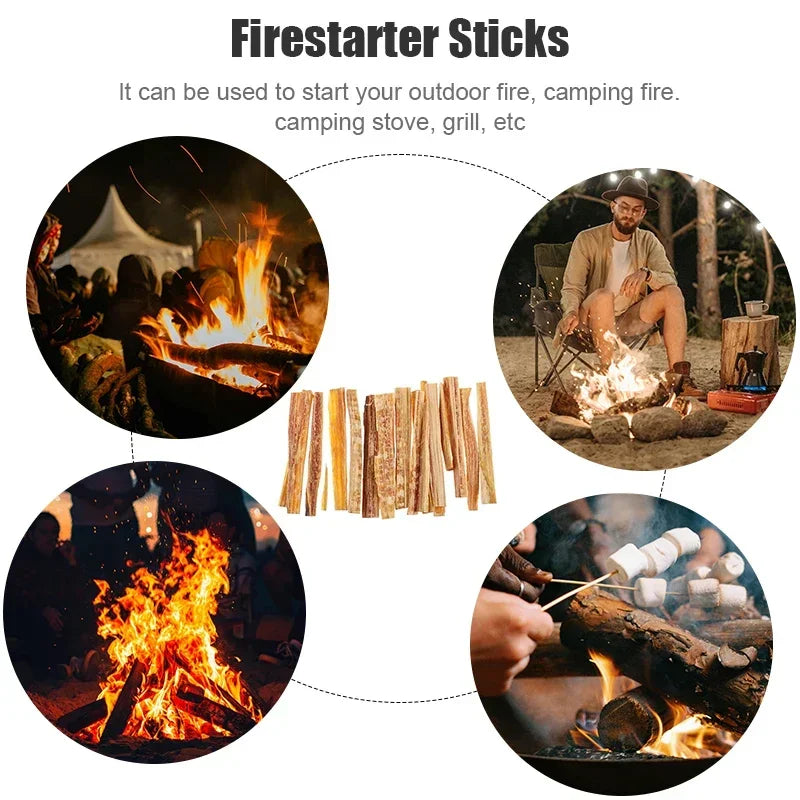 Fatwood Fire Starter Sticks – Natural Survival Wood