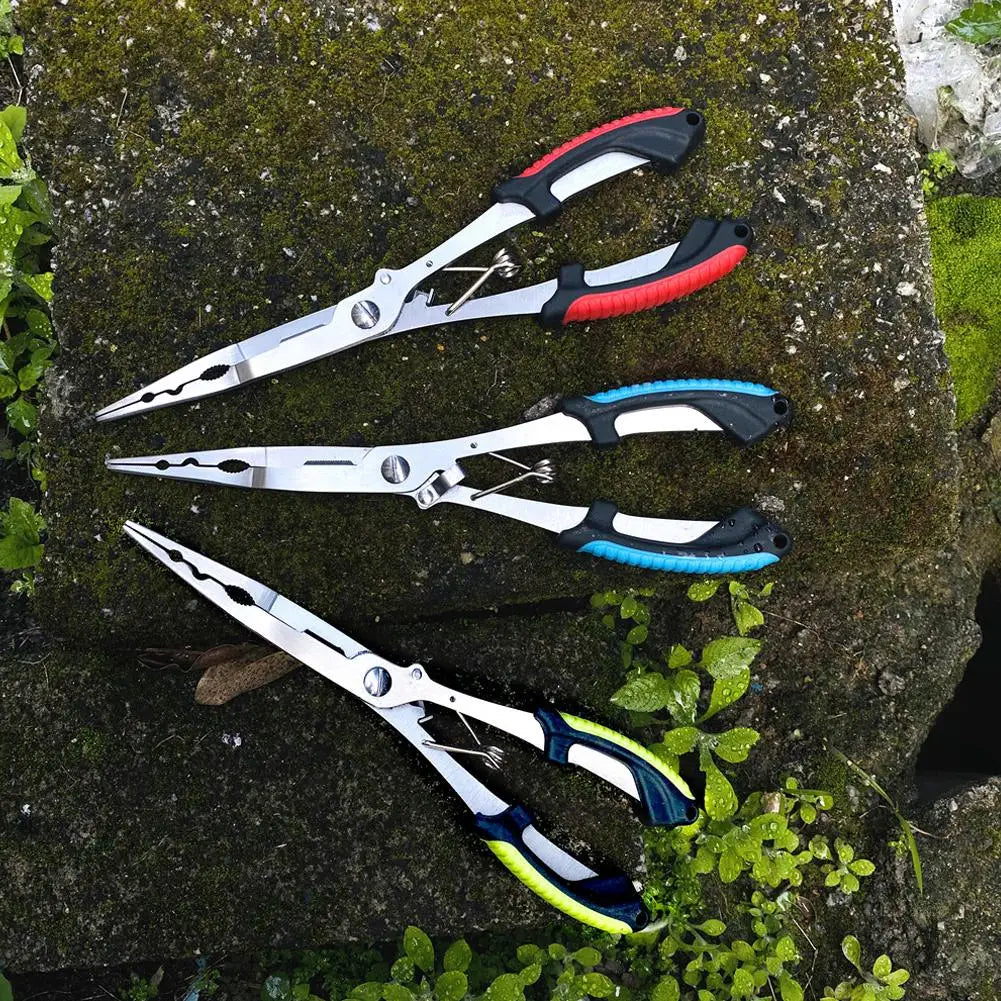 Multi-Functional Stainless Steel Fishing Pliers