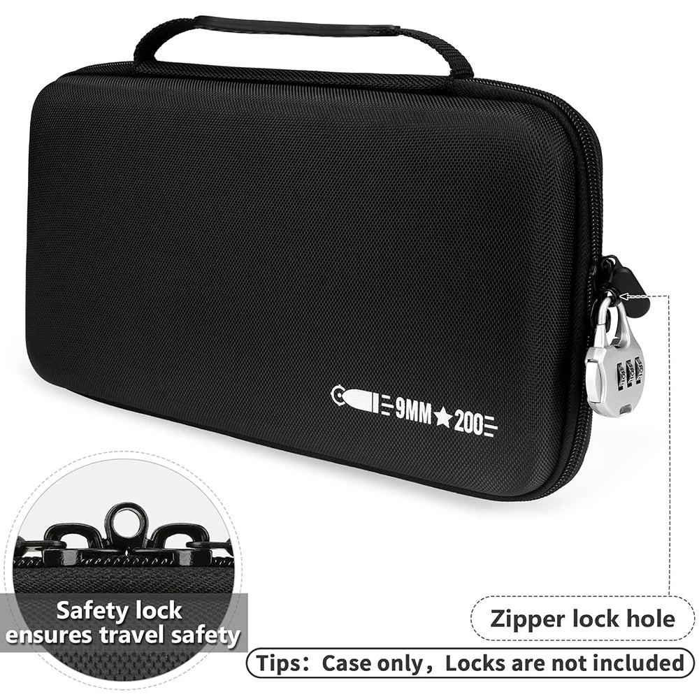 Lockable 200-Round Ammo Storage Case