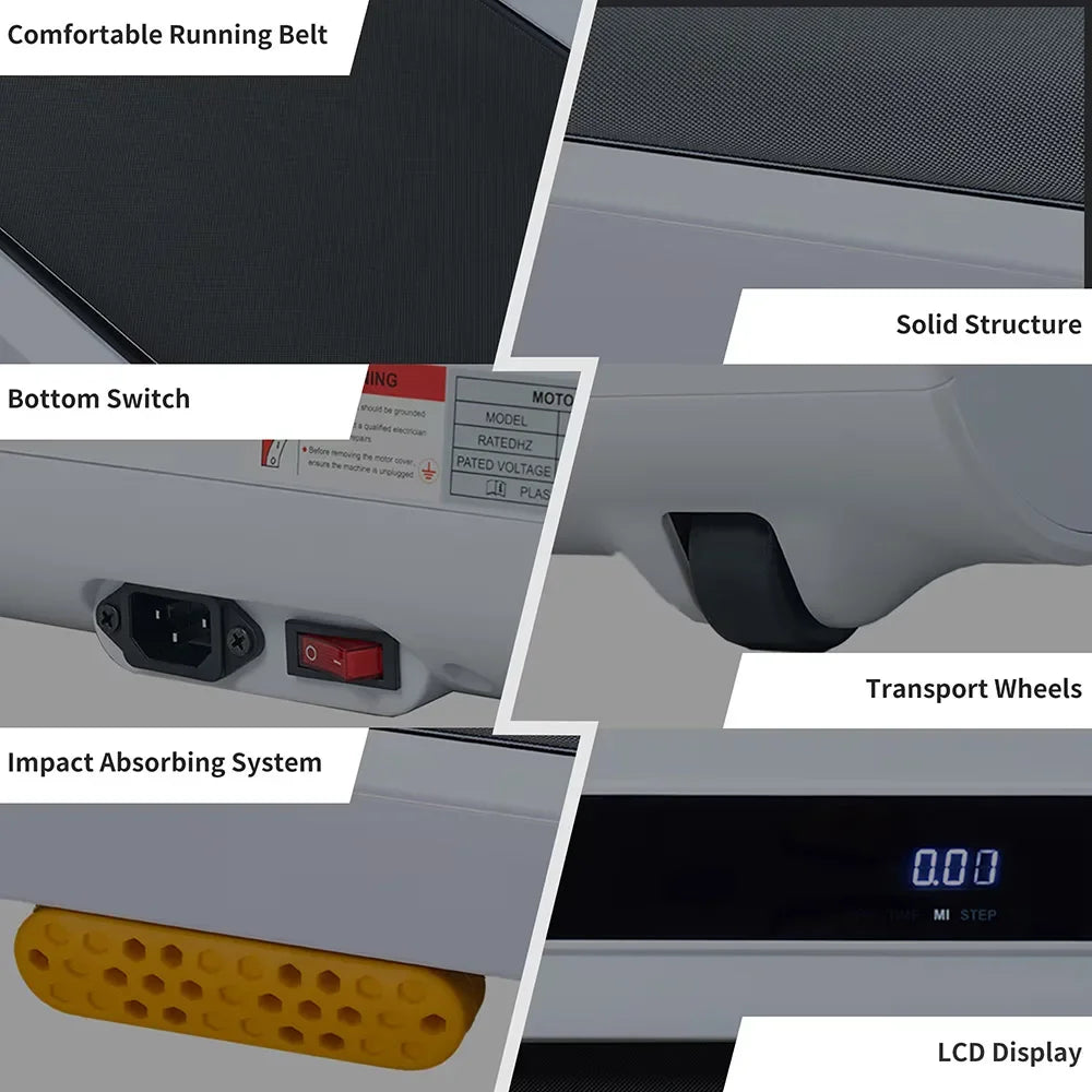 High-Efficiency Brushless Treadmill